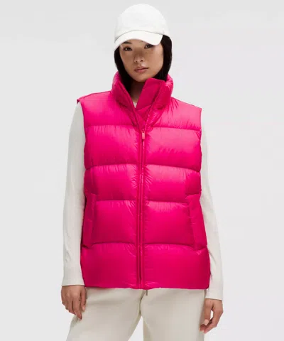 Lululemon Featherweight 900-down-fill Puffer Vest In Pink