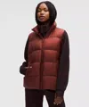 Lululemon Featherweight 900-down-fill Puffer Vest In Red