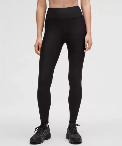 Lululemon Fleece High-rise Running Leggings 28"