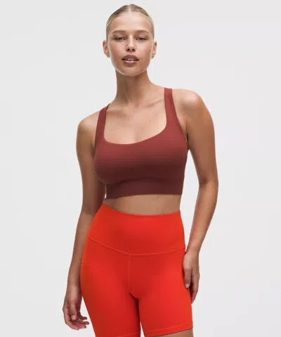 Lululemon Flexyflex Strappy Longline Yoga Bra