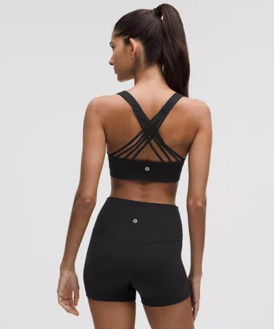 Lululemon Flexyflex Strappy Yoga Bra Light Support, A-c Cups