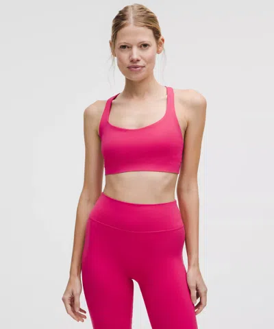 Lululemon Flexyflex Strappy Yoga Bra Light Support, A-c Cups