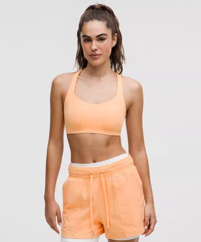 Lululemon Flexyflex Strappy Yoga Bra Light Support, A-c Cups