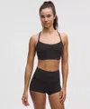 Lululemon Flow Y Bra Light Support, C/d Cup In Black