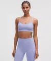Lululemon Flow Y Bra Nulu In Blue