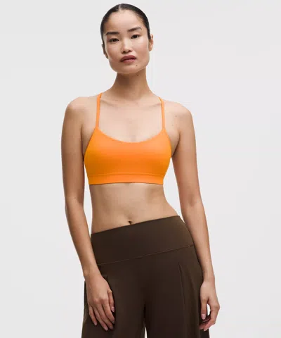 Lululemon Flow Y Bra Nulu In Blue