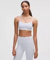 Lululemon Flow Y Bra Nulu Light Support, A–c Cups In White