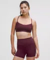 Lululemon Wunder Train Strappy Racer Bra Light Support, C/d Cup