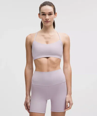 Lululemon Flow Y Bra Nulu In Neutral