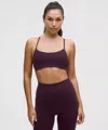 Lululemon Flow Y Bra Nulu In Purple