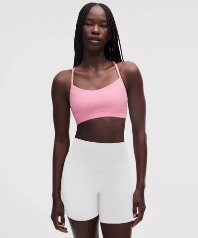 Lululemon Flow Y Bra Nulu In White