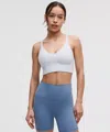 Lululemon Focuser Scoop-neck Bra Nulu Light Support, C/d Cup In White