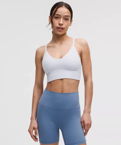 Lululemon Focuser Scoop-neck Bra Nulu Light Support, C/d Cup In White