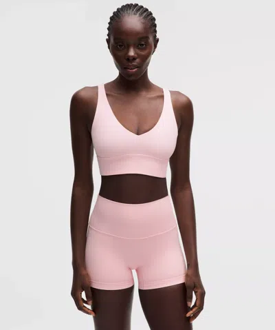 Lululemon Focuser V-neck Bra In Multi