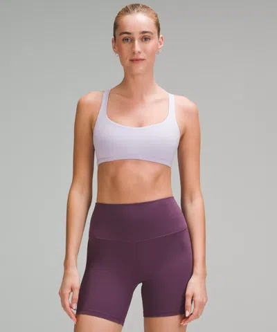 Lululemon Free To Be Bra - Wild Light Support, A/b Cup In Gray