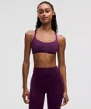 Lululemon Free To Be Bra - Wild Light Support, A/b Cup In Purple