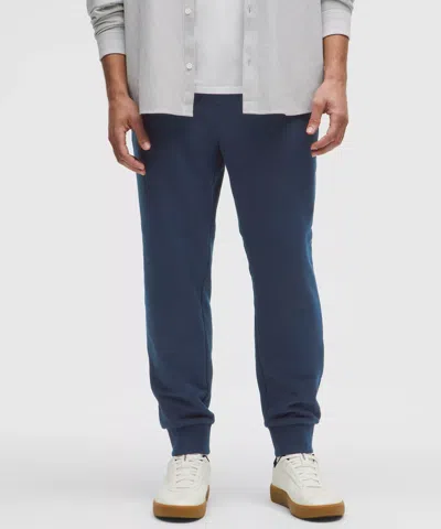 Lululemon French Terry Joggers Regular In Blue