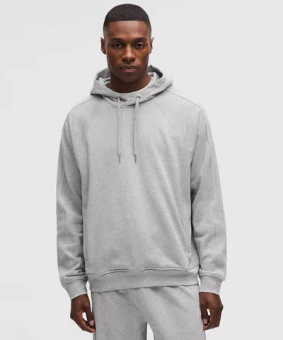 Lululemon French Terry Pullover Hoodie In Gray