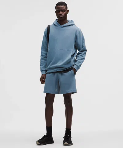 Lululemon French Terry Short 6" In Blue