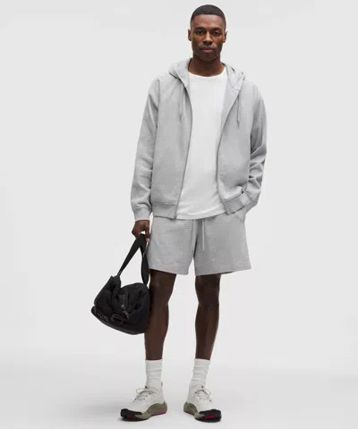 Lululemon French Terry Short 6" In Gray
