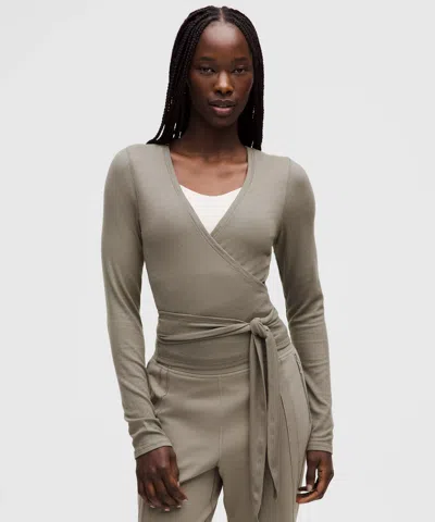 Lululemon Front-to-back Wrap-waist Long-sleeve Shirt