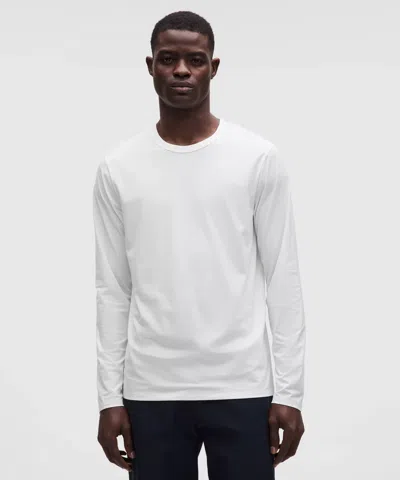 Lululemon Fundamental Long-sleeve Shirt In White