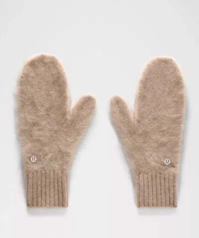 Lululemon Fuzzy Cashmere Mittens