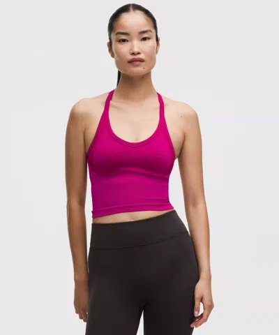 Lululemon Get Low Cross-back Training Tank Top In Pink