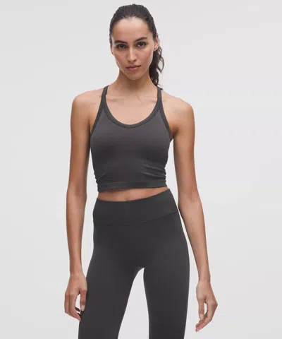 Lululemon Get Low Cross-back Training Tank Top In Black