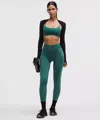 Lululemon Get Low High-rise Training Tight 25" In Green