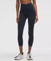 Lululemon Glow Up™ Super-high-rise Crop 23" In Blue