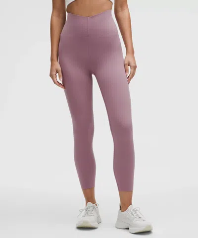 Lululemon Glow Up™ Super-high-rise Crop 23" In Purple