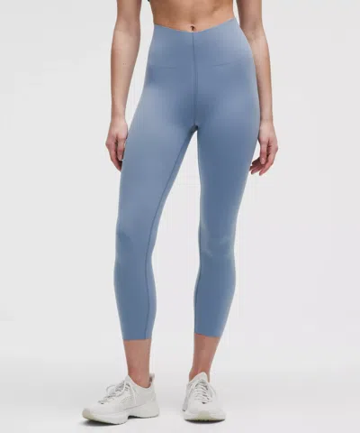 Lululemon Glow Up™ Super-high-rise Crop 23" In Blue