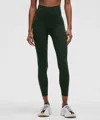 Lululemon Glow Up™ Super-high-rise Tight 25" In Green