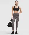 Lululemon Glow Up™ Super-high-rise Tight 25" In Animal Print