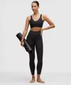 Lululemon Glow Up™ Super-high-rise Tight 25" In Black