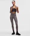 Lululemon Glow Up™ Super-high-rise Tight 28" In Animal Print