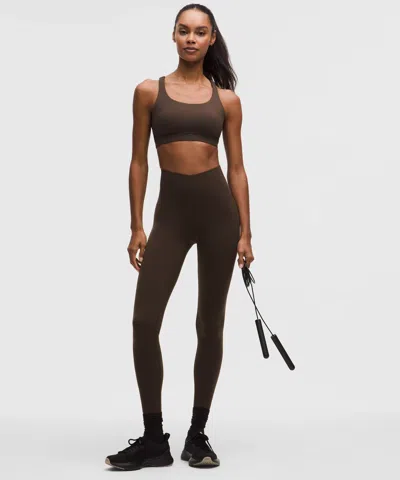 Lululemon Glow Up™ Super-high-rise Tight 28" In Brown