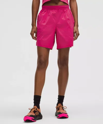 Lululemon Glyde Relaxed Mid-rise Hiking Shorts 7"