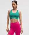 Lululemon Go Further Bra With Support Code Technology High Impact, C/d Cup