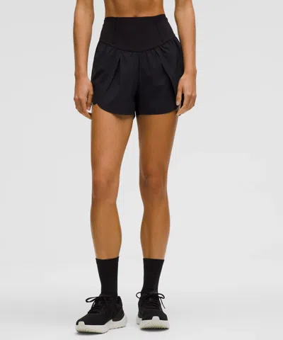 Lululemon Go Further High-rise Split Shorts 3"