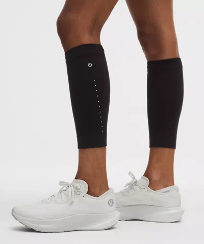 Lululemon Go Further Seamless Running Calf Sleeves In Black