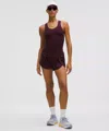 Lululemon Go Further Split-short Runsie 3" In Brown