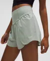 Lululemon Go Further Super-high-rise Split Short 3"