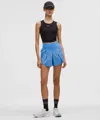 Lululemon Go Further Super-high-rise Split Short 3"