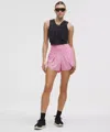Lululemon Go Further Super-high-rise Split Short 3"