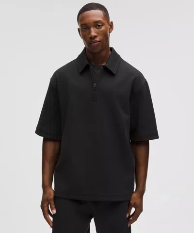 Lululemon Grand Standard Short-sleeve Polo In Black