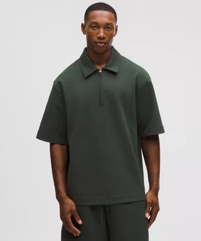 Lululemon Grand Standard Short-sleeve Polo In Gray