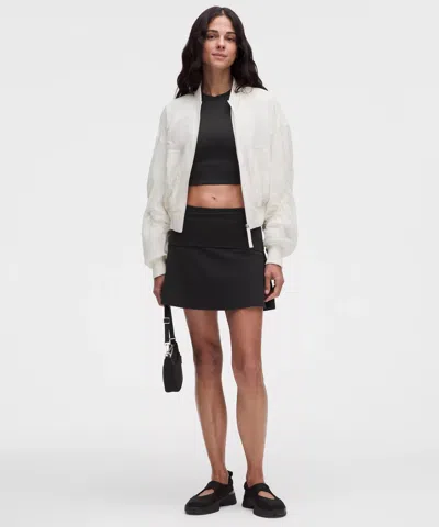 Lululemon Groove Foldover Mid-rise Mini Skirt
