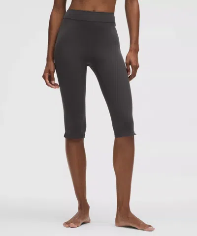 Lululemon Groove High-rise Notched-hem Crop 15"